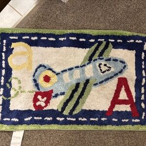 Pottery barn kids abc bath rug